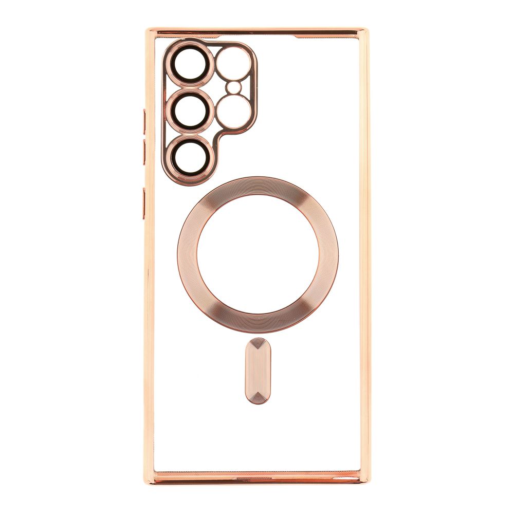 Накладка SHINING Camera MagSafe для Samsung S24 Ultra (Rose Gold)-0